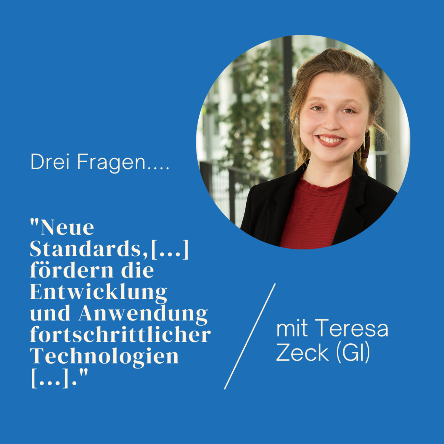 Teaser für das Interview mit Teresa Zeck