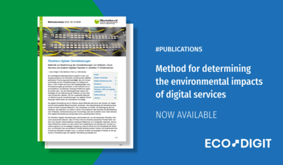 Method of measuring the consumption of digital services 
